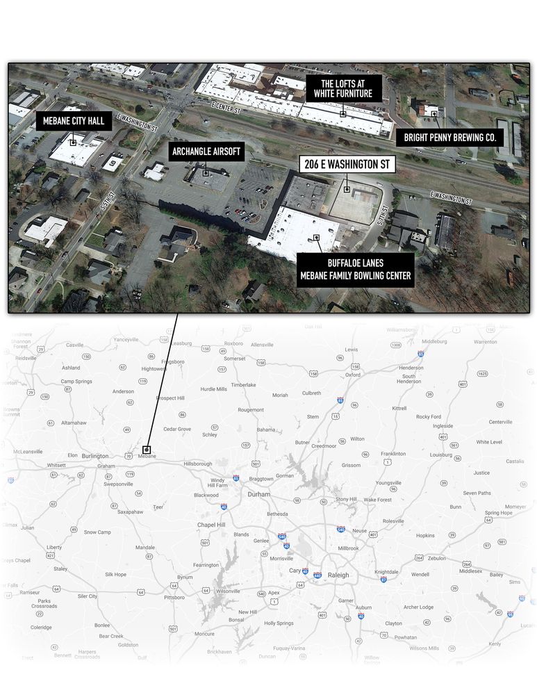 206 E Washington St, Mebane, NC 27302
